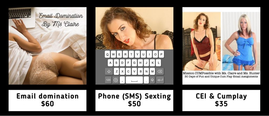 Phone Sex Assignments with Mistress Claire
