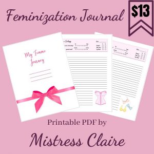 Feminization Journal Phone Sex Assignment